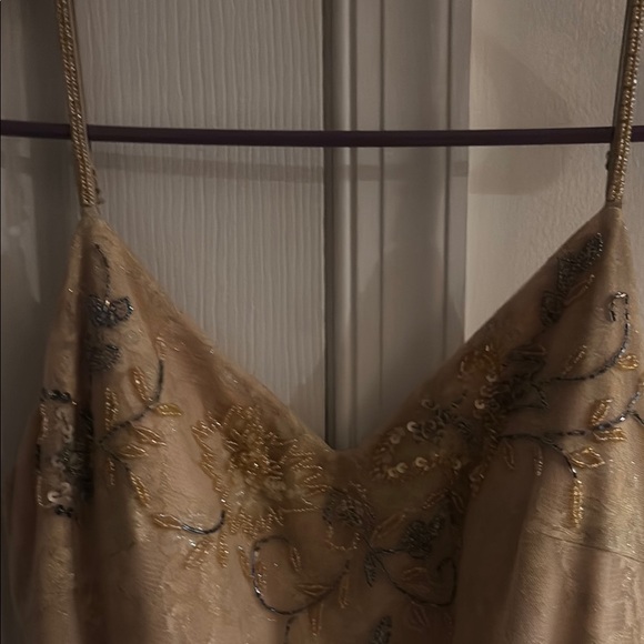 Sue Wong Elegant Cream Gown - Picture 5 of 9